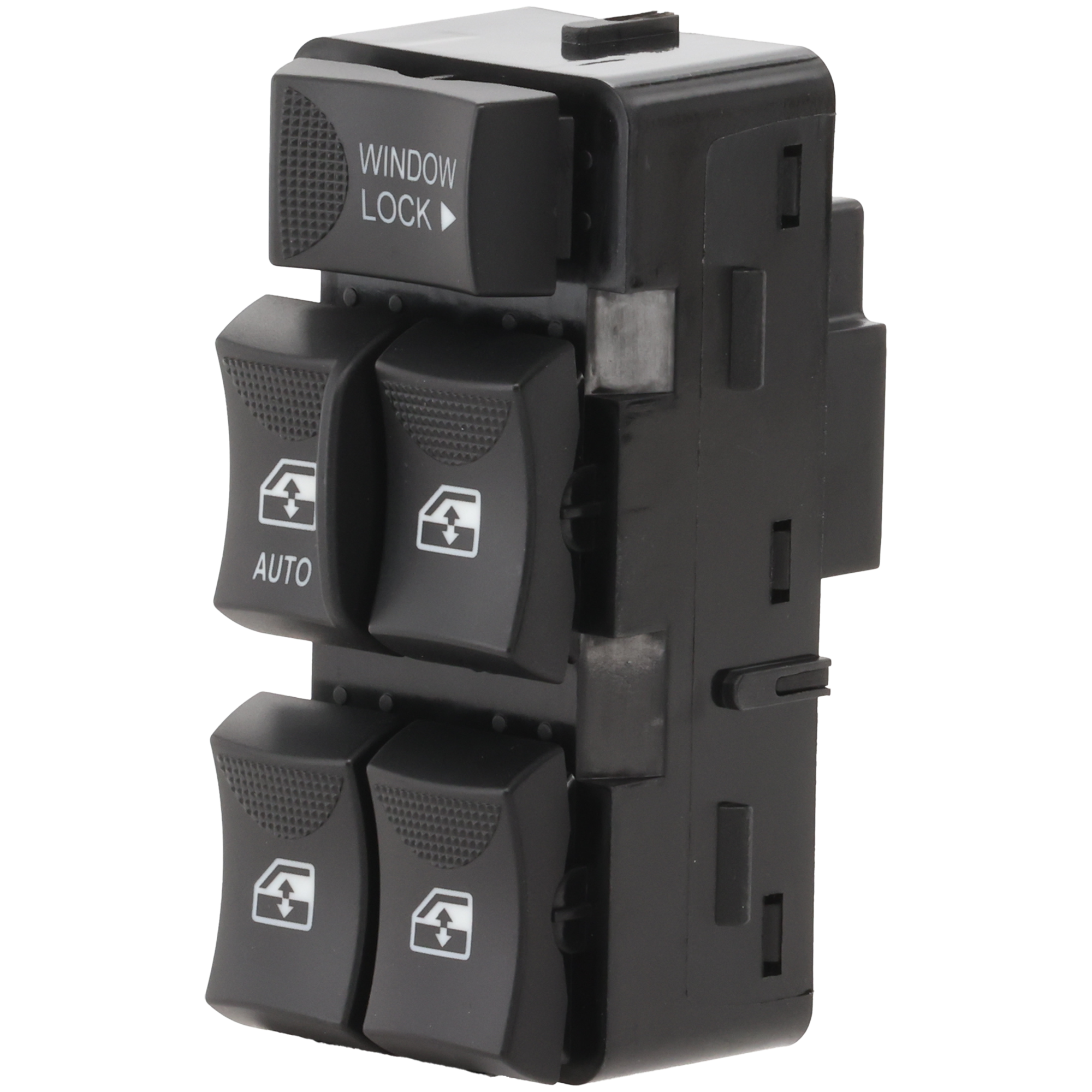 AM IMPALA 00-05 WINDOW SWITCH Black w 5 Buttons Including Window Lock and Auto Down Switch SKU REPC505208 OEM 87255-660005-901001-5348020-73