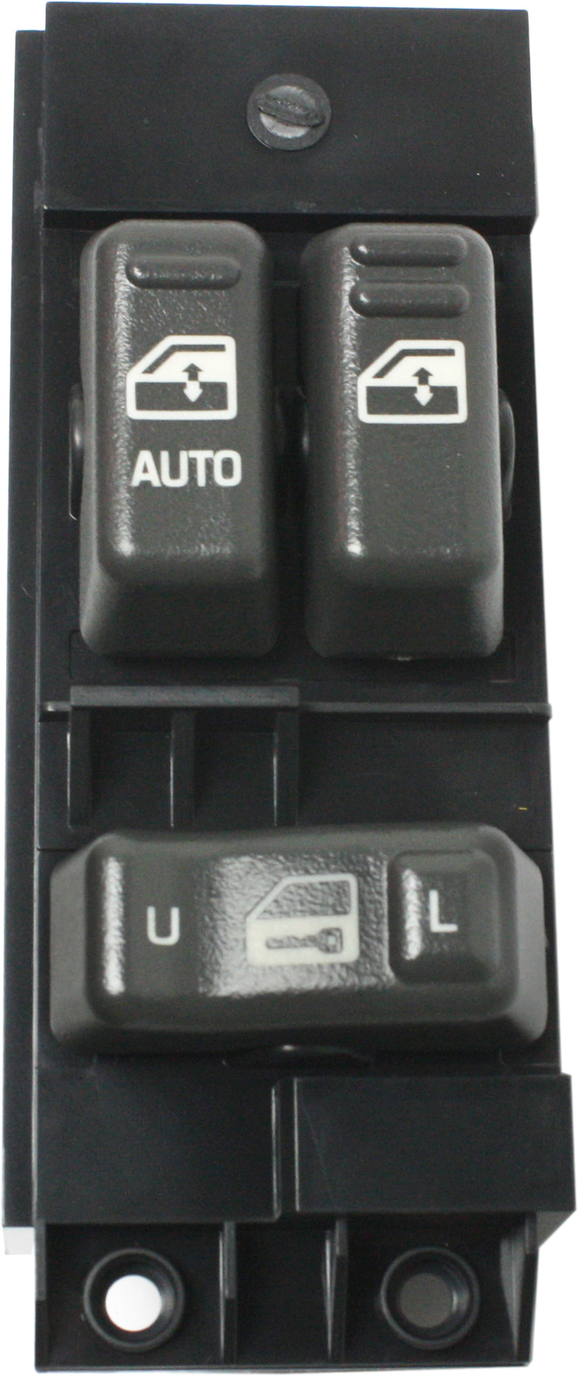 AM SILVERADO SIERRA 1500-99-99 WINDOW SWITCH Front LH Gray 3 Button 24 Blade SKU REPC505224 OEM 15047637-19259957-1S8325 D6084
