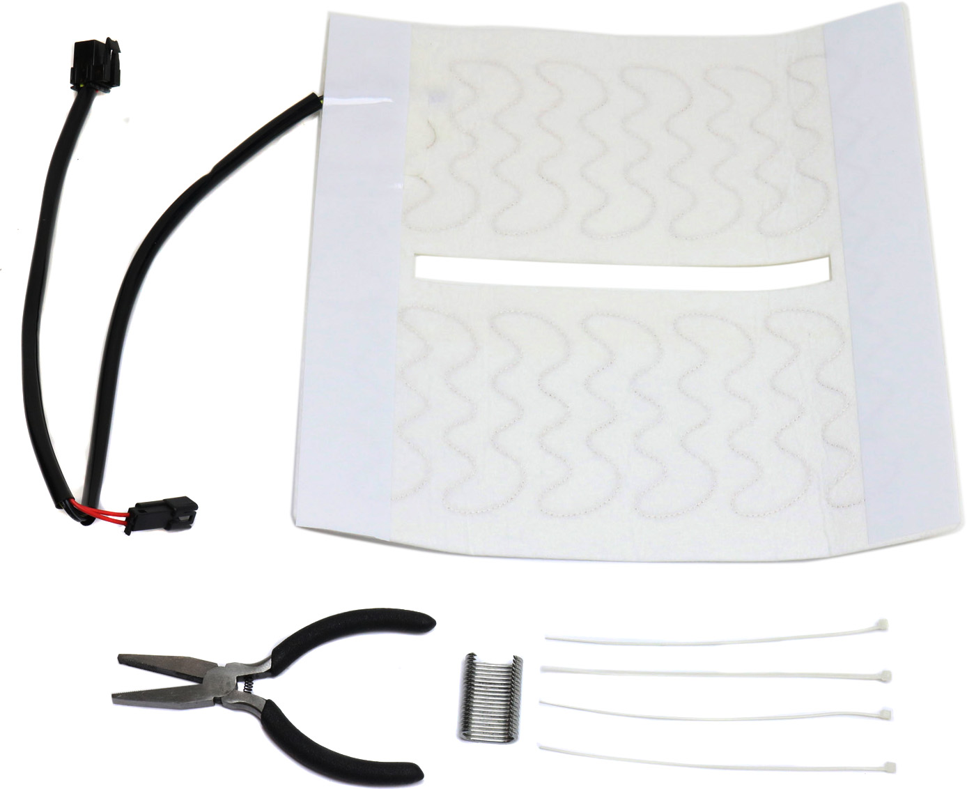 AM SILVERADO SIERRA 03-07 SEAT HEAT PAD Seat Back Carbon Fiber with Wiring Harness without Control Switch SKU REPC544901 OEM Accessories