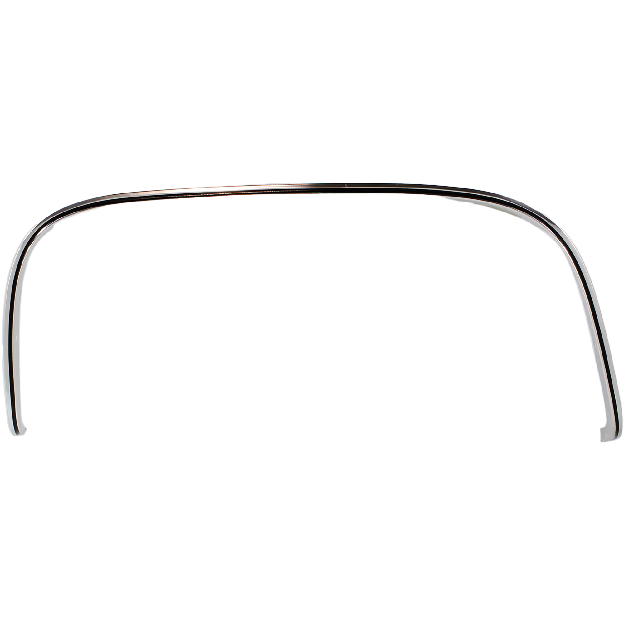 AM C K FULL SIZE PICKUP 88-02 REAR WHEEL OPENING MOLDING LH Chrome Plastic C K Pickup Fleetside SKU REPC553906 Partslink GM1790106 OEM 15546459