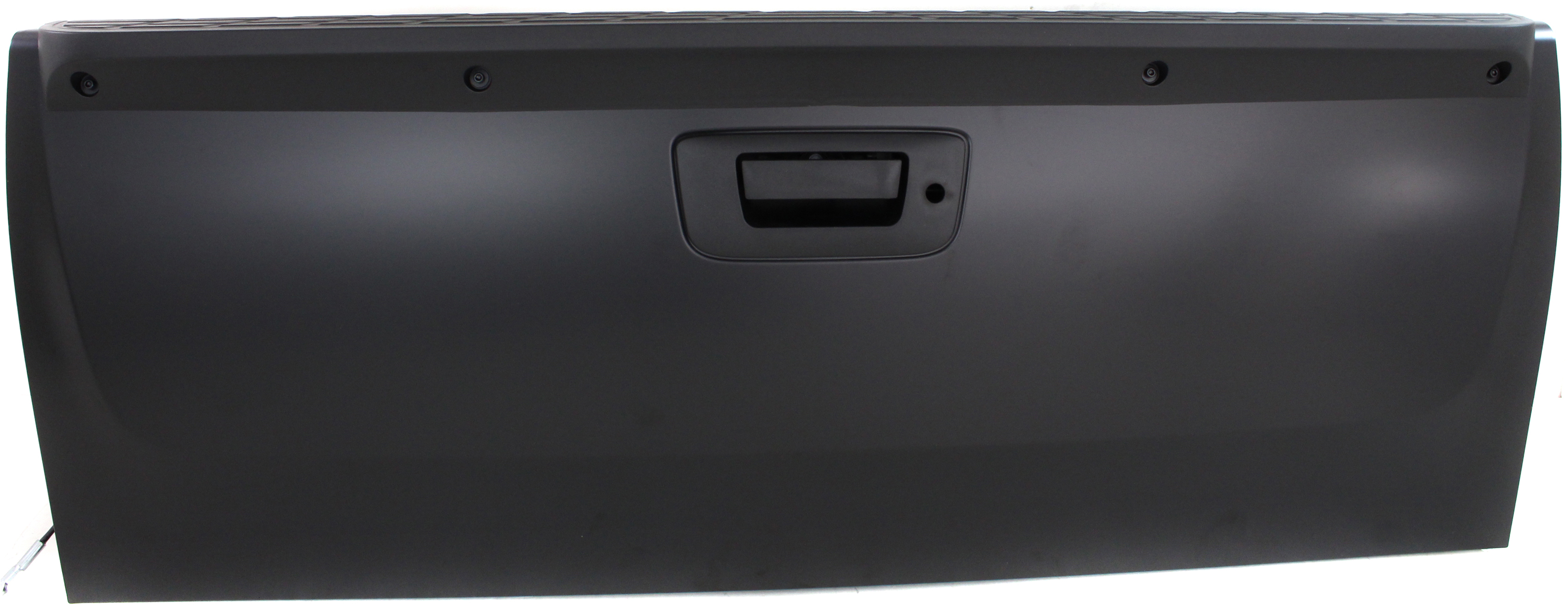 AM SILVERADO SIERRA 1500-07-13-2500-3500 HD 07-14 TAILGATE Assy Locking w o Rear View Cam w Latch Excludes 2007 Classic SKU REPC580509 Partslink GM1901105 OEM 20885079 PFM