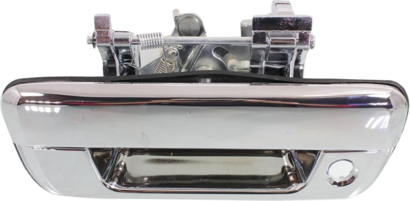 AM COLORADO 04-11 TAILGATE HANDLE All Chrome w Keyhole SKU REPC580746C Partslink GM1915134 OEM 25801998 PFM