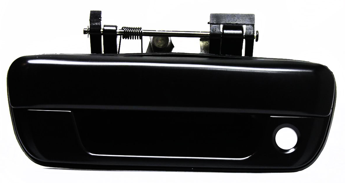 AM COLORADO 04-12 TAILGATE HANDLE w Keyhole Smooth Black SKU REPC580747 OEM 25801998