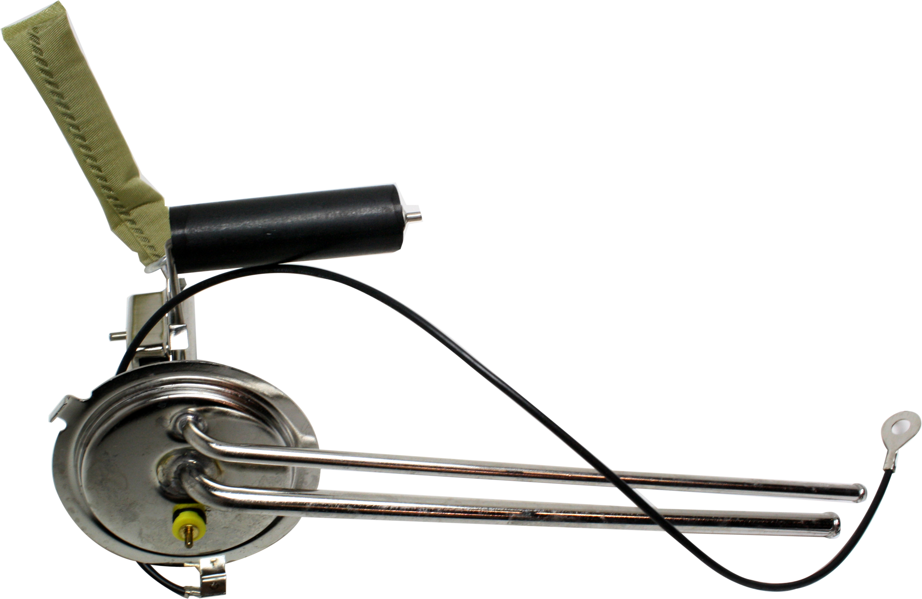 AM CAPRICE 71-72 FUEL SENDING UNIT 2 Ports 1-4 in. Inlet 3-8 in. Outlet w Fuel Return Line Fuel Sender Float and Strainer SKU REPC670310 OEM 692124-4017133-6428629 RFG106A