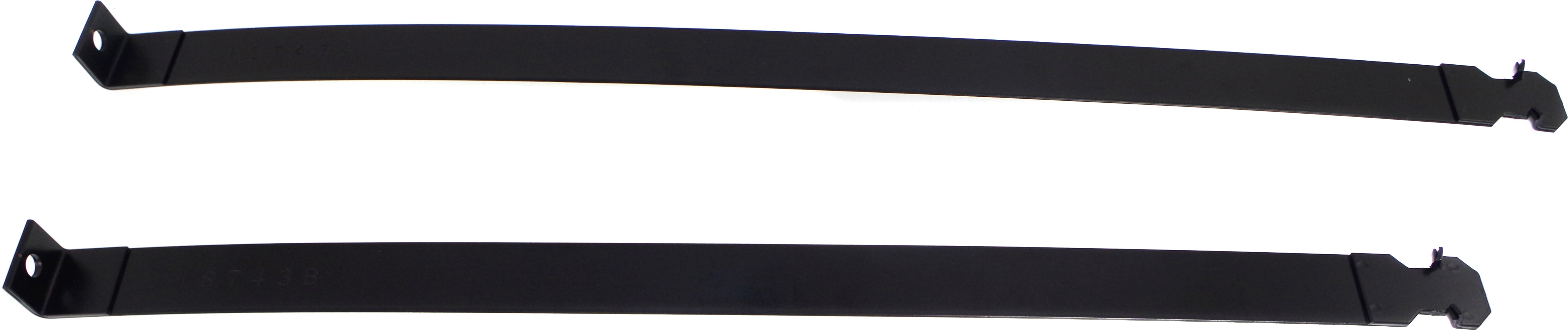 AM C K FULL SIZE P U 88-00 FUEL TANK STRAP Set of 2 fits 8 ft. Bed 25 Gal tank SKU REPC670716