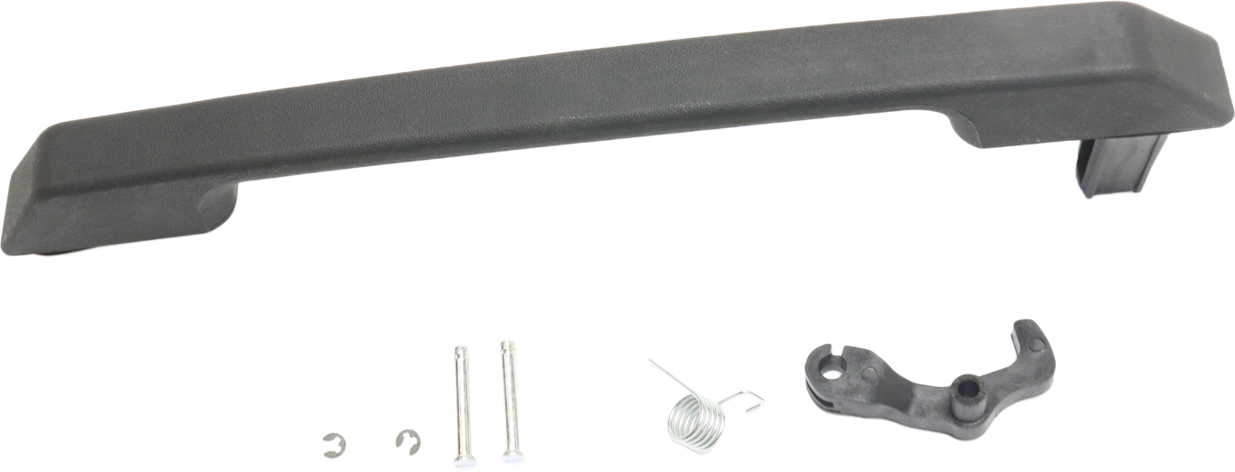 AM H2-03-09 TAILGATE HANDLE Outside Textured Black Lever Only SUV SKU REPC700301 OEM 15135441