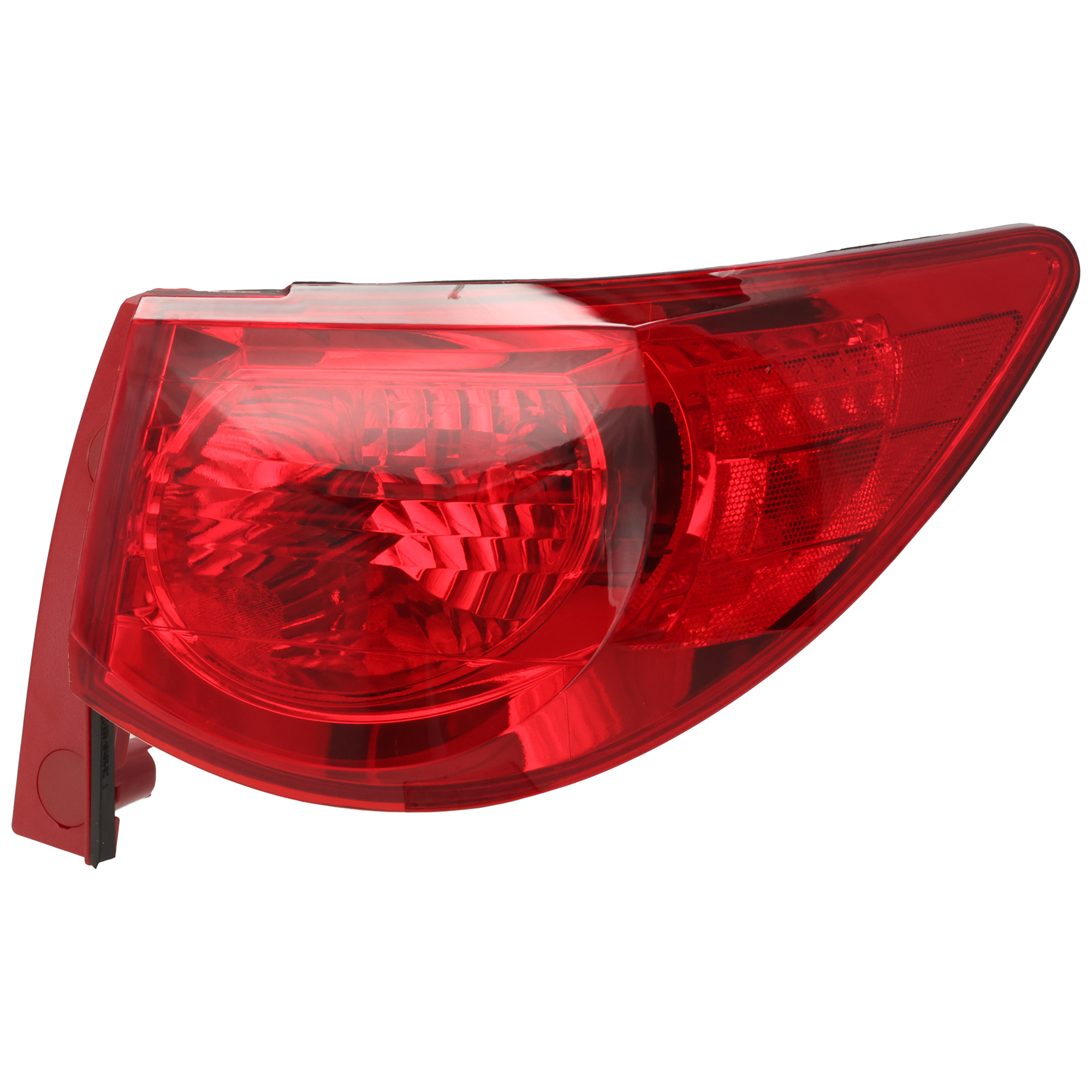 AM TRAVERSE 09-12 TAIL LAMP RH Outer Assembly Red Lens SKU REPC730123 Partslink GM2801238 OEM 15912686
