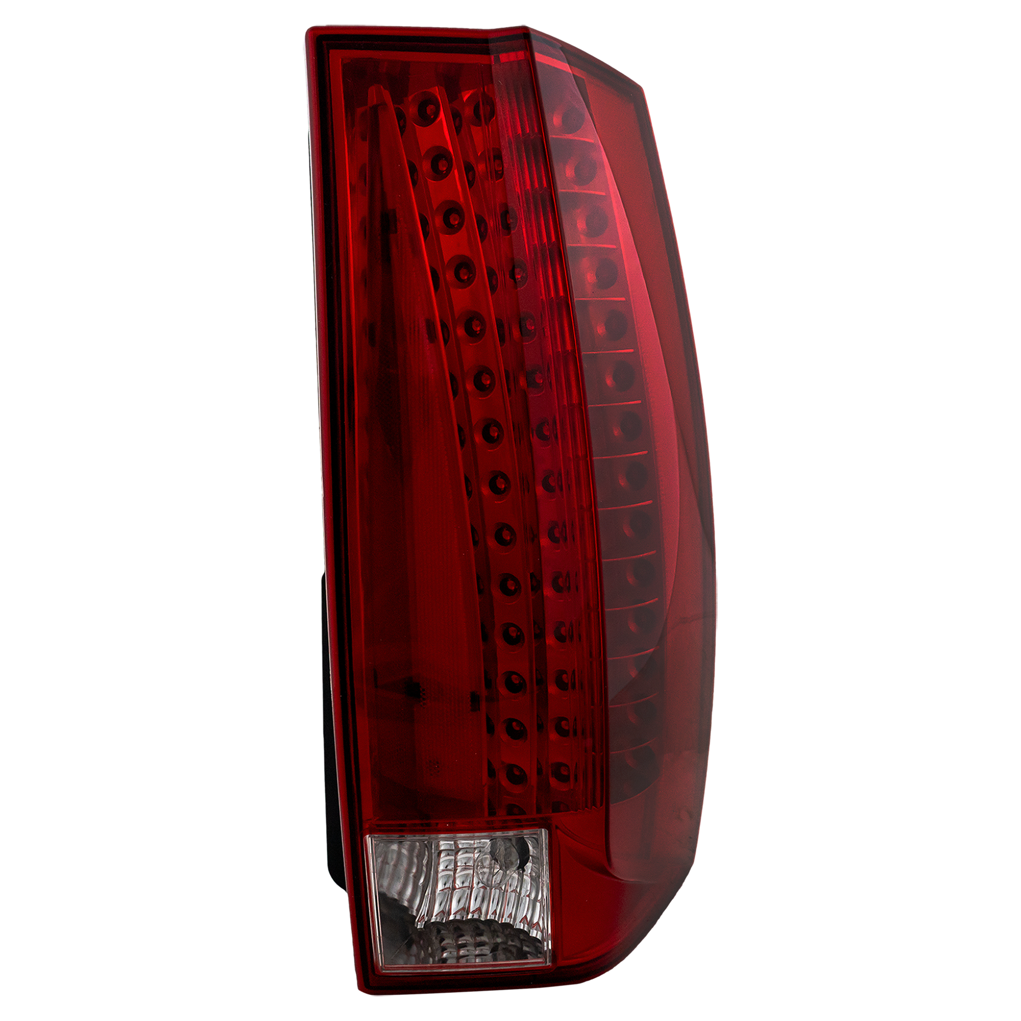 AM ESCALADE ESCALADE ESV 07-14 TAIL LAMP RH Assembly LED Red and Clear Lens Escalade ESV Base Model SKU REPC730127 Partslink GM2801232 OEM 22884388