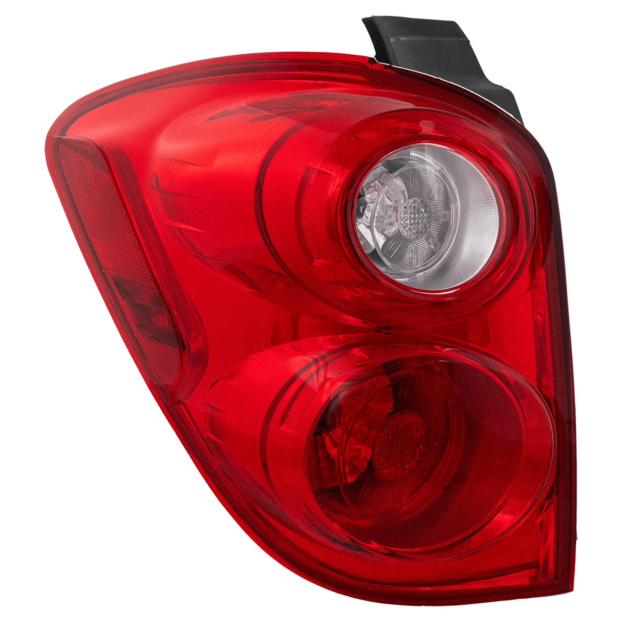 AM EQUINOX 10-15 TAIL LAMP LH Assembly Halogen Red and Clear Lens CAPA SKU REPC730130Q Partslink GM2800242C OEM 23267748