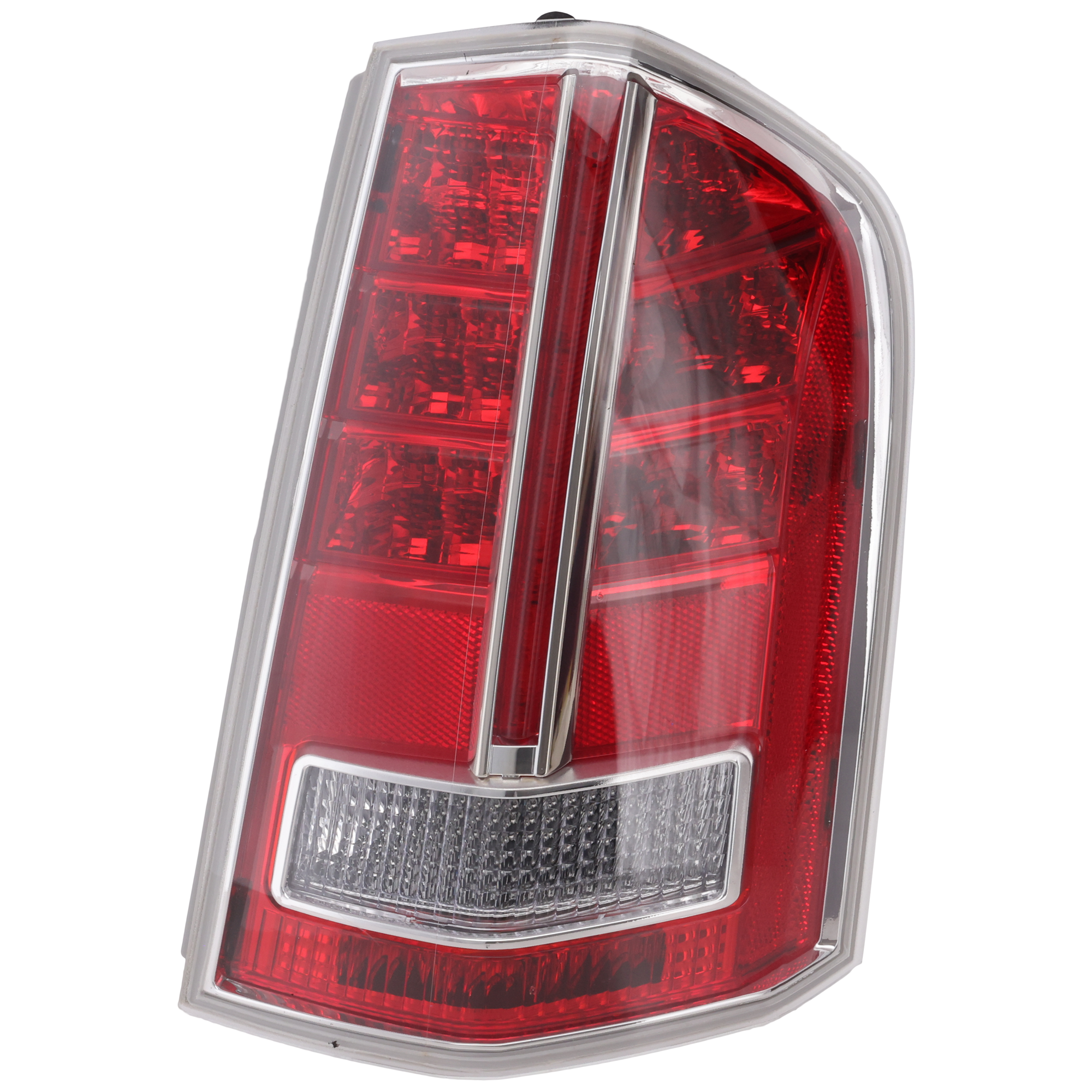 AM CHRYSLER 300-12-14 TAIL LAMP RH Assembly w Chrome Accent From 3-19-12 CAPA SKU REPC730177Q OEM 68154606AC PFM