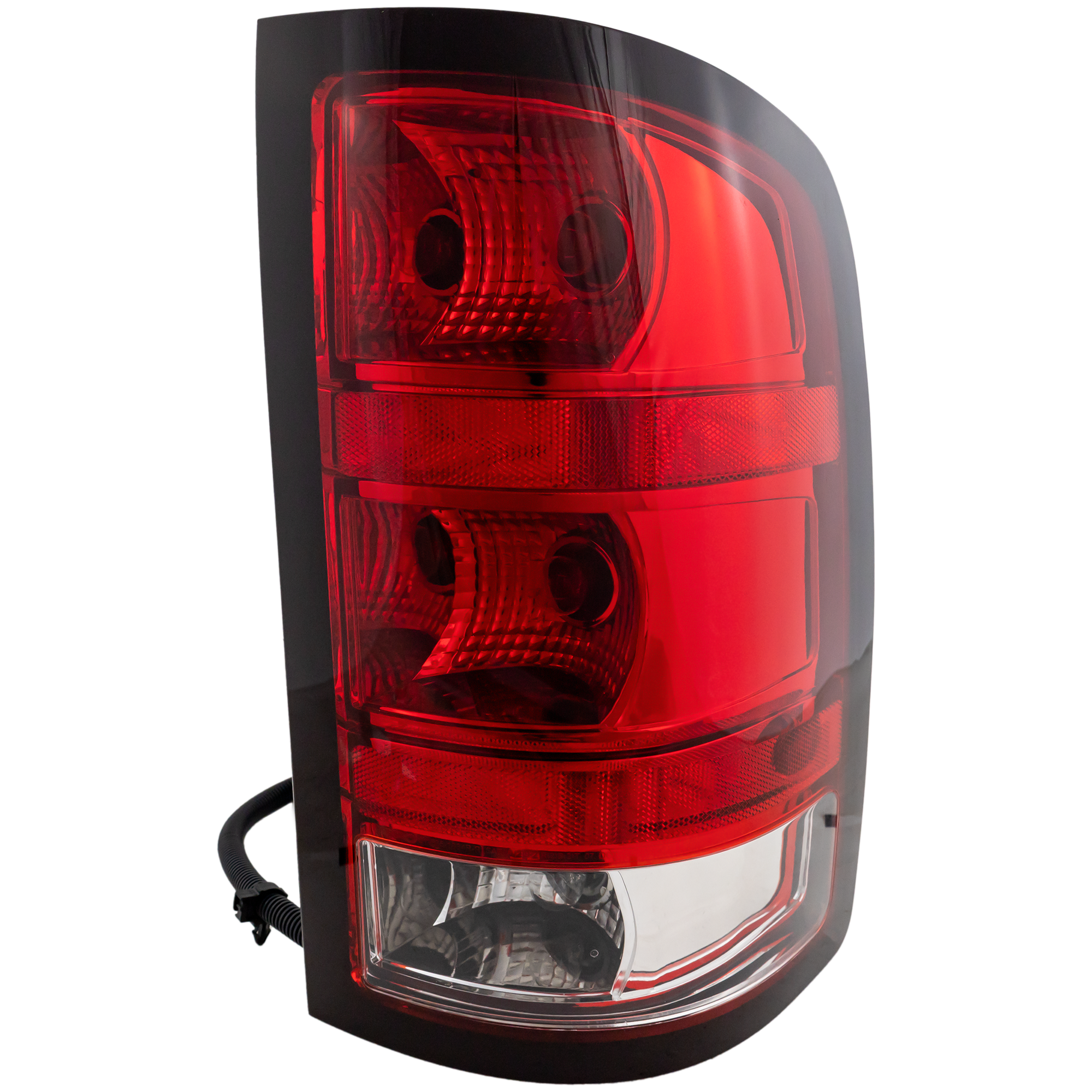 AM SILVERADO SIERRA 1500-09-13-2500 HD 3500 HD 11-14 TAIL LAMP RH Assy 2500HD 3500HD Type 1 Denali Hybrid Models CAPA SKU REPC730323Q Partslink GM2801254C OEM 20822395