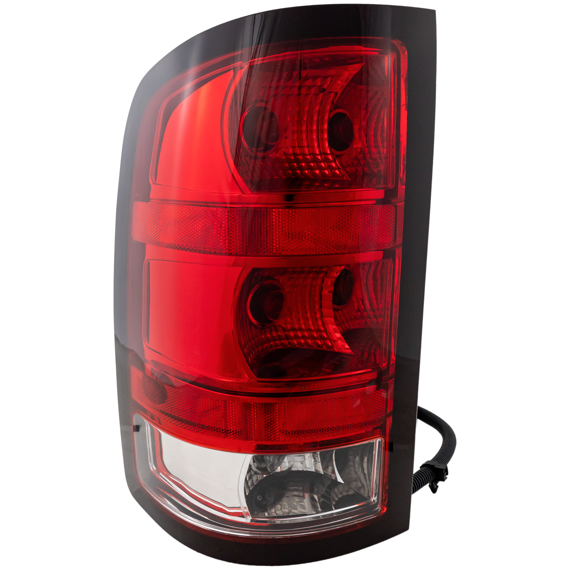 AM SILVERADO SIERRA 1500-09-13-2500 HD 3500 HD 11-14 TAIL LAMP LH Assy 2500HD 3500HD Type 1 Denali Hybrid Models CAPA SKU REPC730324Q Partslink GM2800254C OEM 20822394
