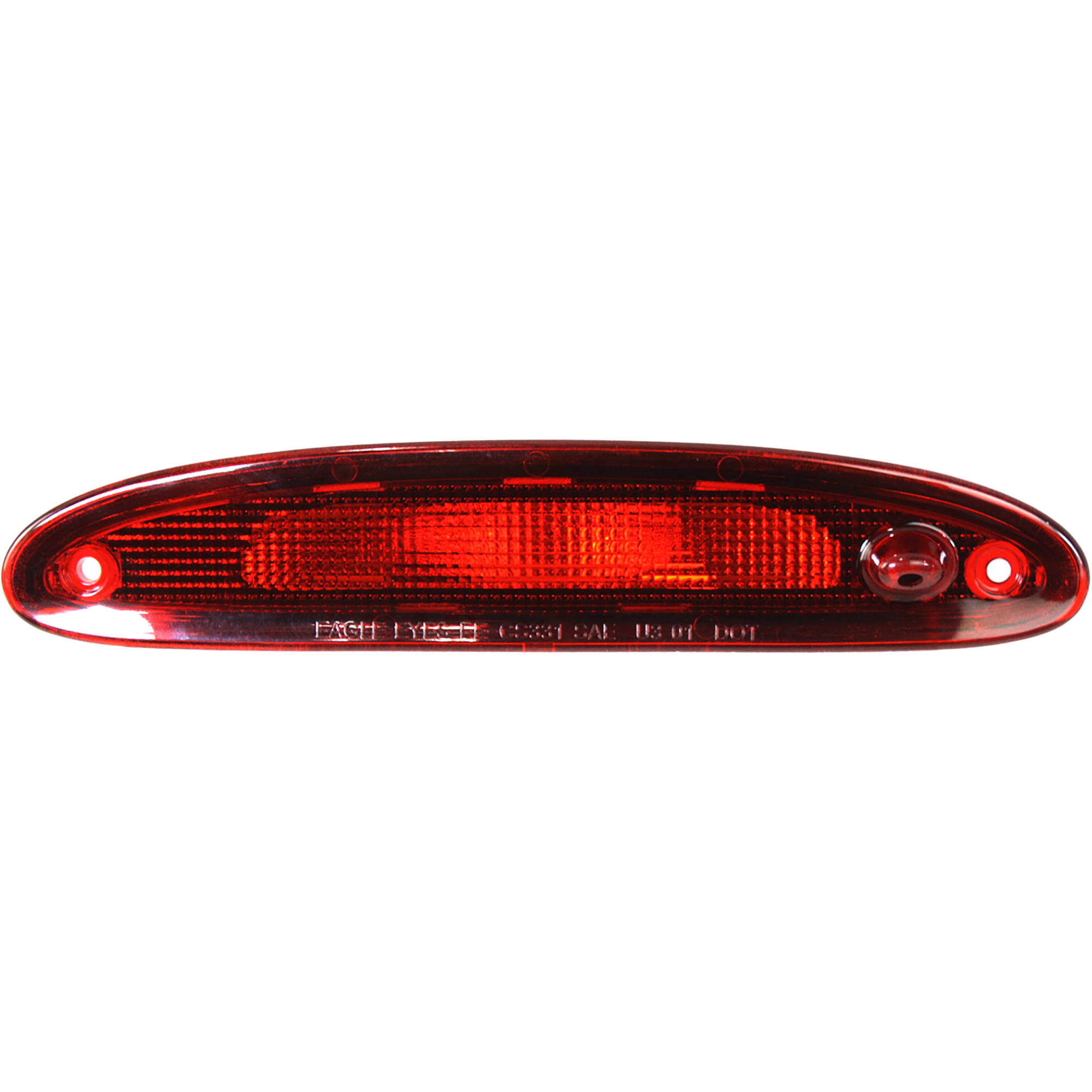 AM TOWN AND COUNTRY 01-07 THIRD BRAKE LAMP High Mount Stop Lamp Red Lens SKU REPC730401 Partslink CH2890102 OEM 4857214AA 5113278AA