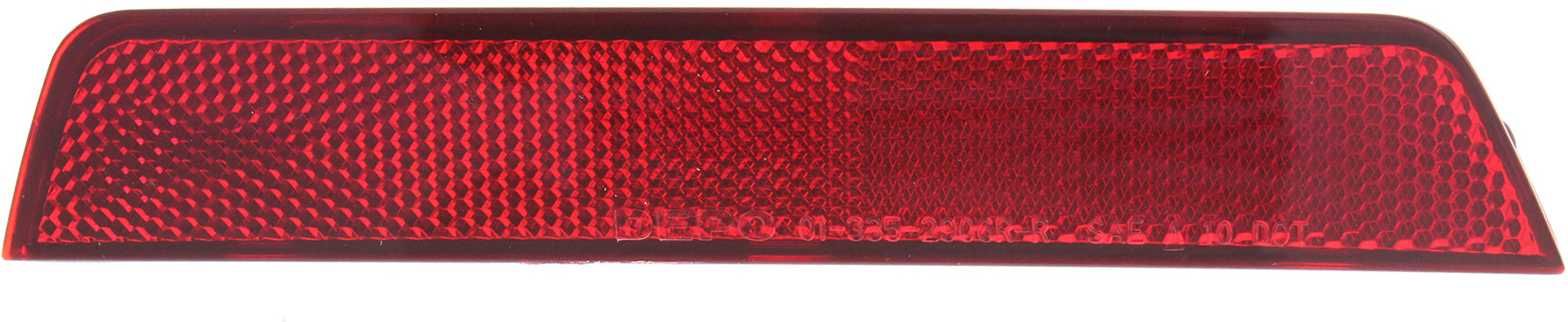 AM EQUINOX 10-17 REAR BUMPER REFLECTOR RH CAPA SKU REPC734901Q Partslink GM1185110C OEM 25809862