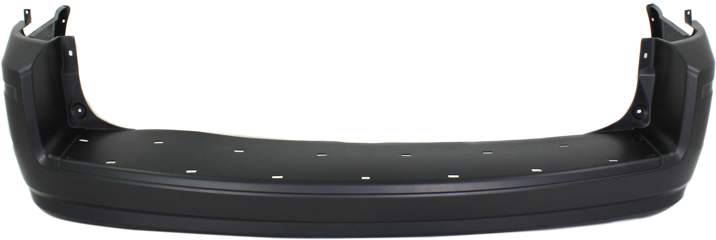 AM TOWN AND COUNTRY 08-10 REAR BUMPER COVER Primed w o Molding and Parking Aid Snsr Holes CAPA SKU REPC760104PQ Partslink CH1100906C OEM 68048158AD