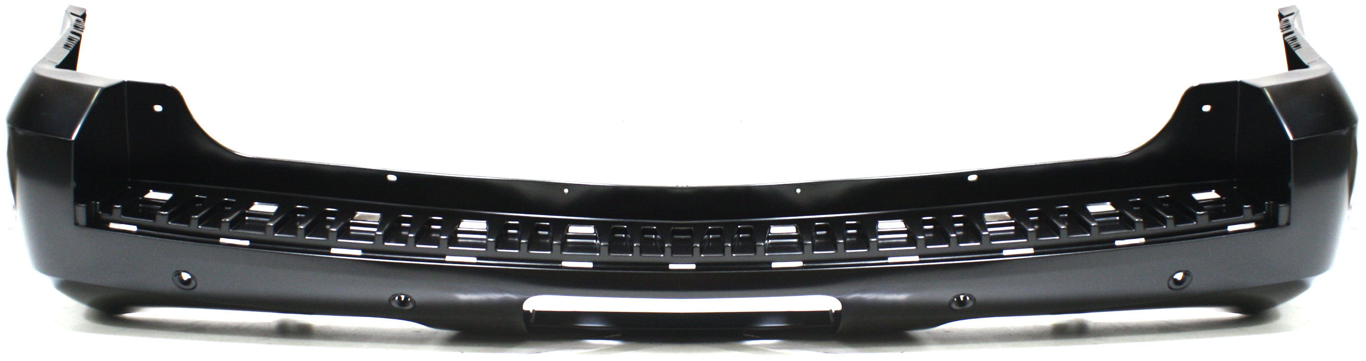 AM SUBURBAN 07-14 REAR BUMPER COVER Primed w Object Sensor Holes Suburban LS LT Models CAPA SKU REPC760107PQ Partslink GM1100787C OEM 20951791