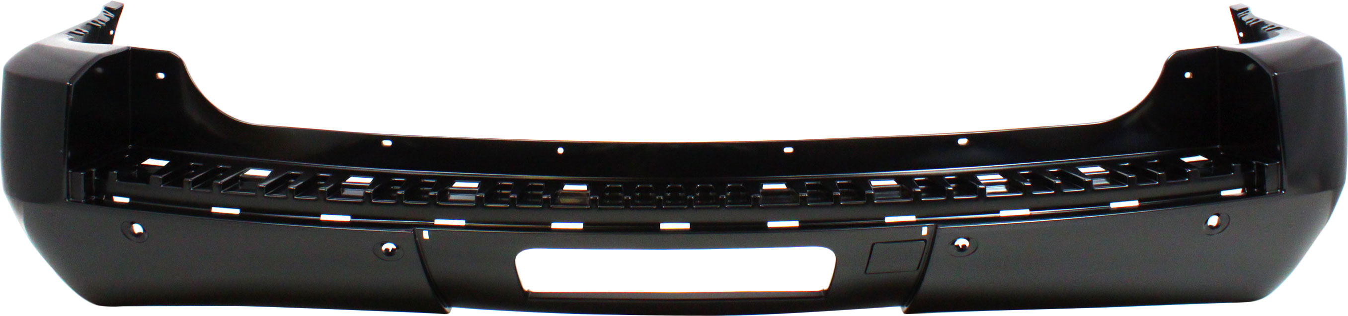 AM ESCALADE 07-14 REAR BUMPER COVER Primed SKU REPC760109P Partslink GM1100784 OEM 20951798