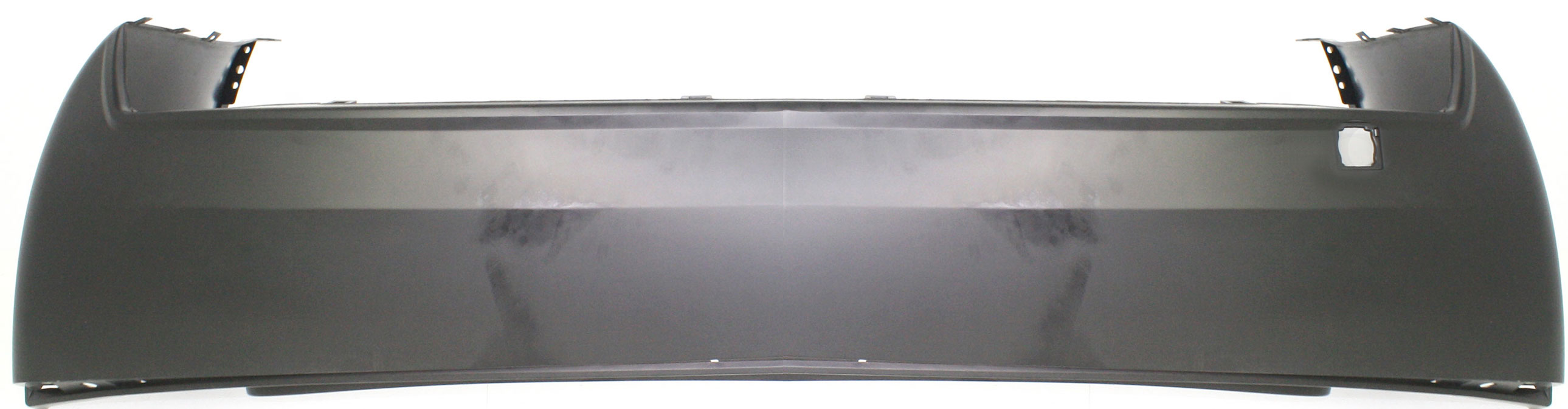 AM CTS 08-13 REAR BUMPER COVER Primed w o Object Sensor Holes Sedan SKU REPC760121P Partslink GM1100813 OEM 15896232