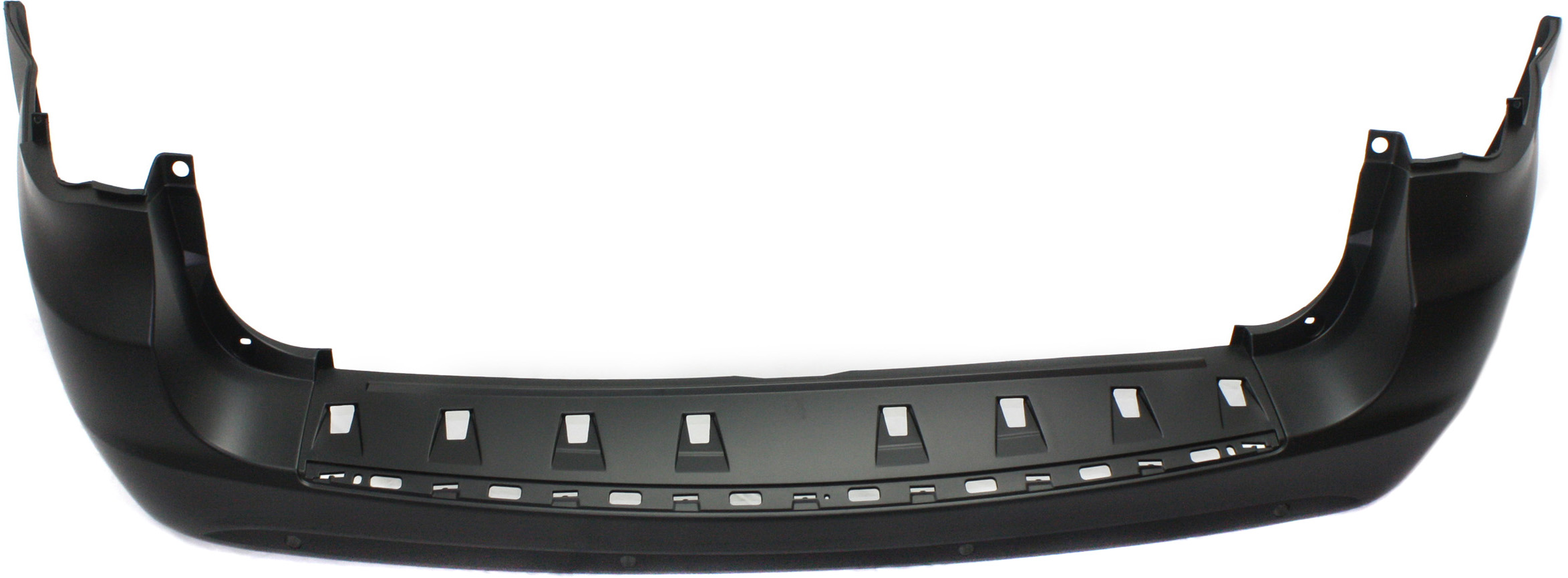 AM TOWN AND COUNTRY 11-16 REAR BUMPER COVER Primed w Blind Spot Sensor SKU REPC760137P Partslink CH1100957 OEM 68125727AA