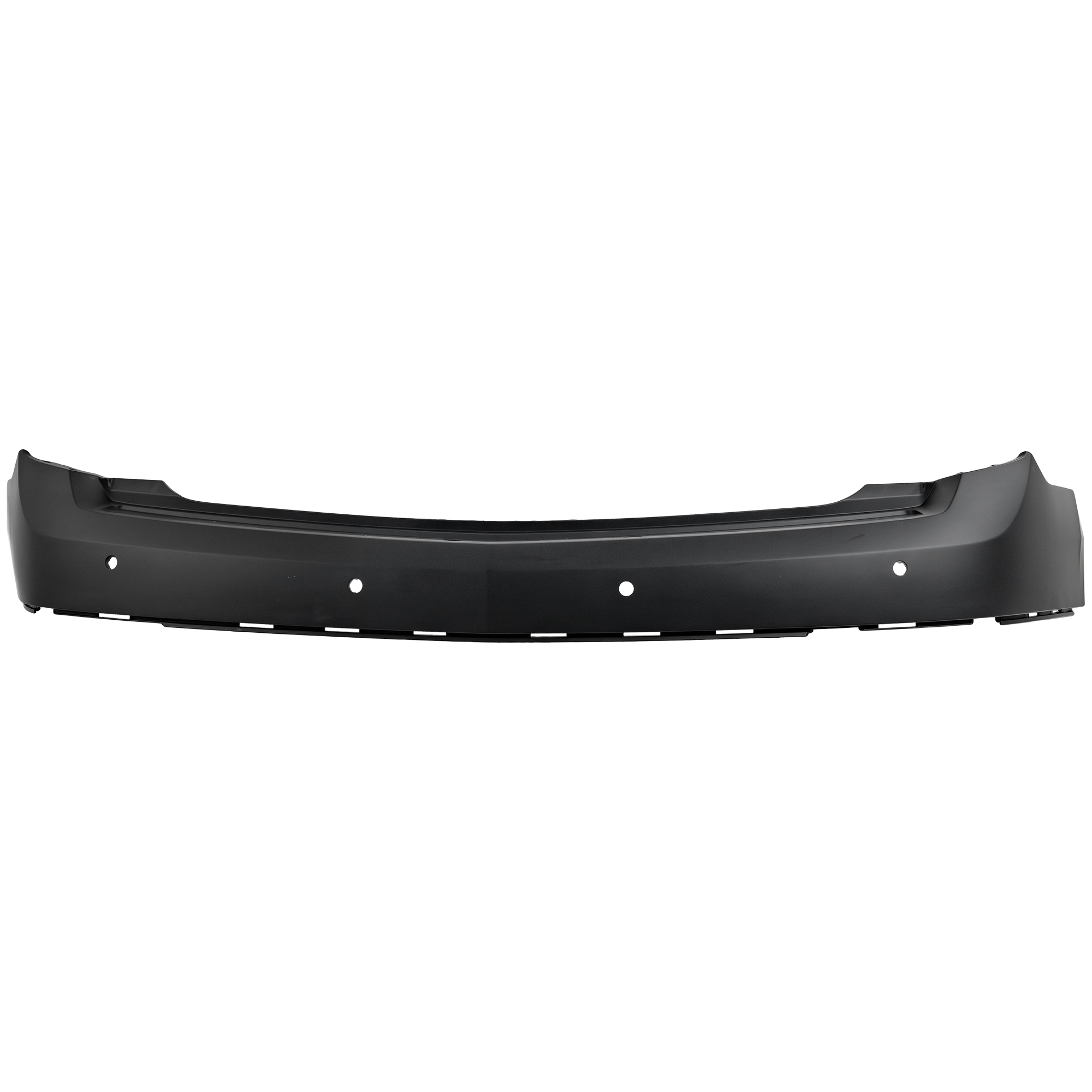 AM SRX 10-16 REAR BUMPER COVER Upper Primed 13-16 w o CIB and BSS w PAS Holes SKU REPC760142P Partslink GM1100866 OEM 20835693