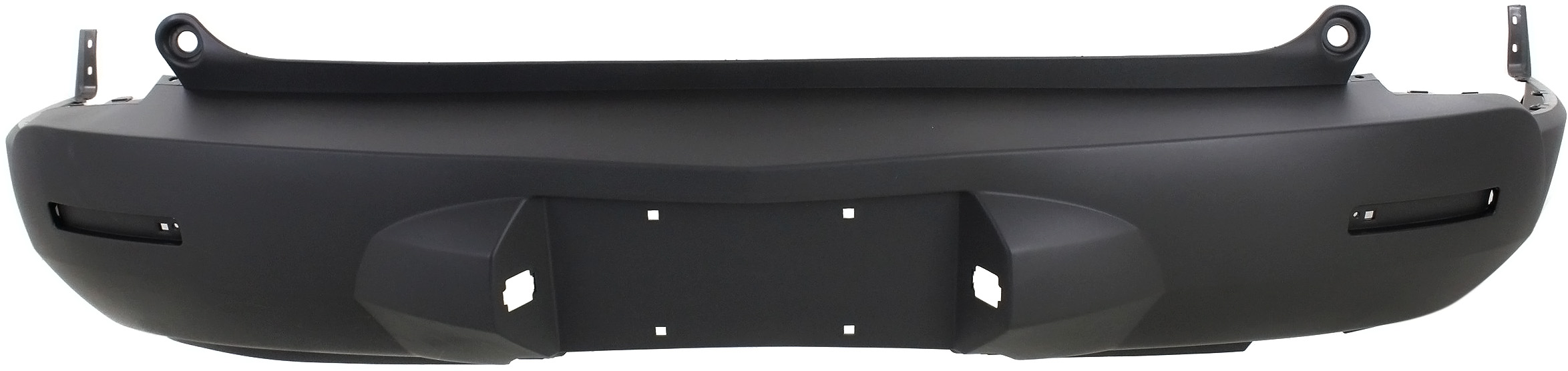 AM TRAVERSE 09-12 REAR BUMPER COVER Textured w o ROS Holes w Single Exh Hole SKU REPC760157 Partslink GM1100841 OEM 20969815