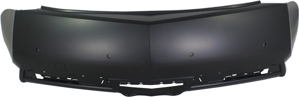 AM CTS 11-14 REAR BUMPER COVER Primed w o Side Object Sensor Holes Coupe Exc. V Models SKU REPC760169P Partslink GM1100881 OEM 25949183