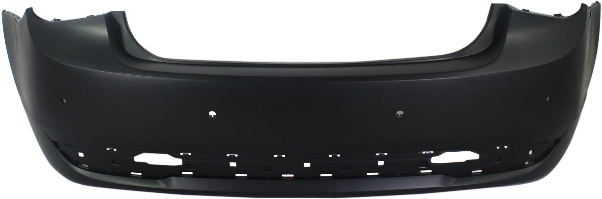 AM CRUZE 11-15 CRUZE LIMITED 16-16 REAR BUMPER COVER Primed w Rally Sport Package w Parking Aid Sensor Holes w o Blind Spot Sensor Holes CAPA SKU REPC760172PQ Partslink GM1100873C OEM 95217523