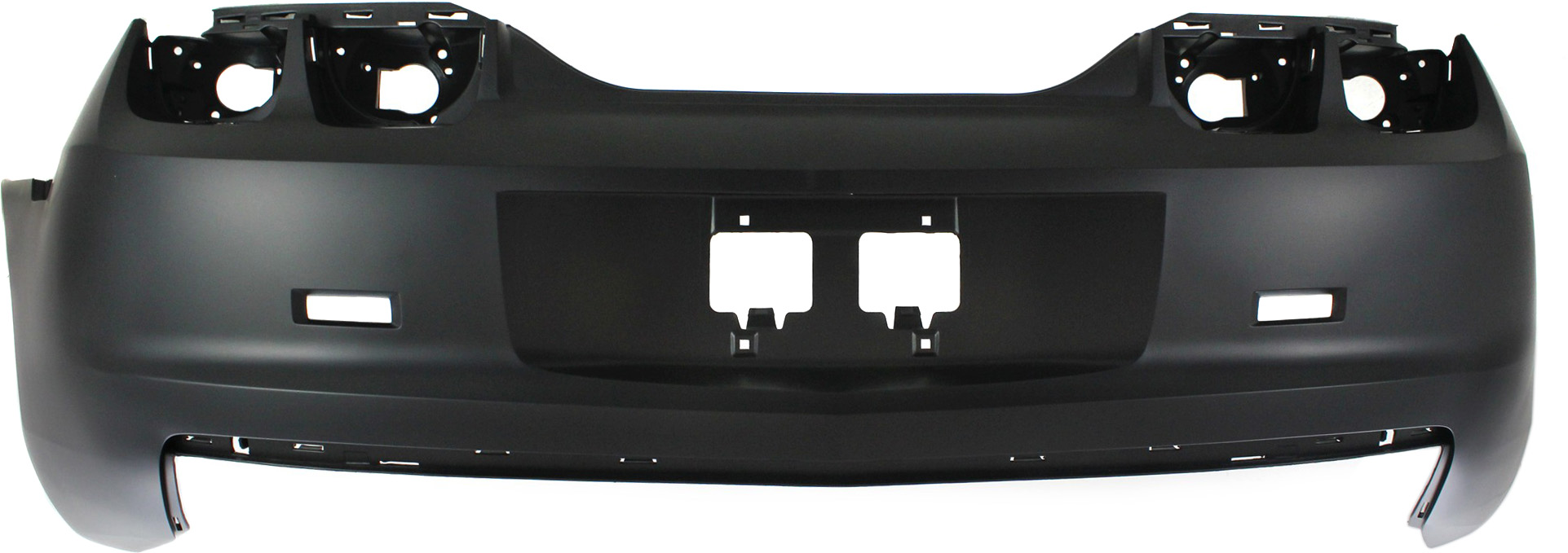 AM CAMARO 10-13 REAR BUMPER COVER Primed w o Obj Snsr Holes Convertible Coupe CAPA SKU REPC760186PQ Partslink GM1100846C OEM 22766176
