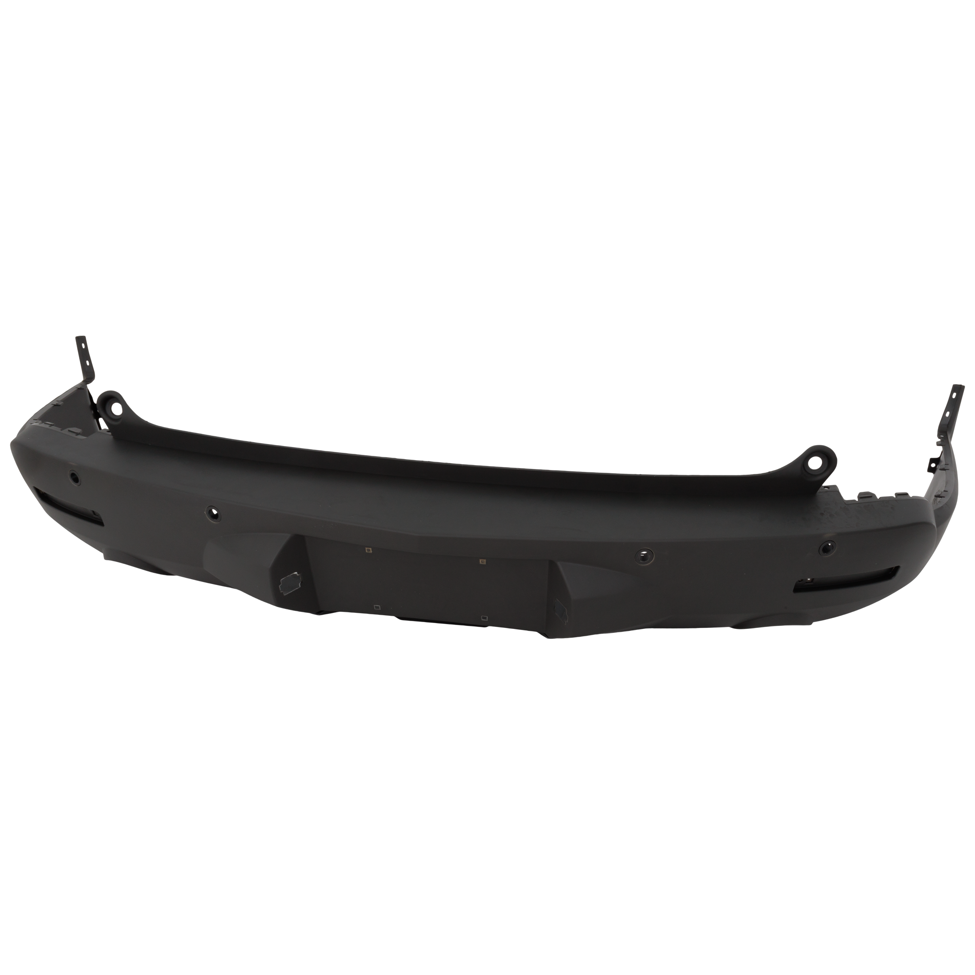 AM TRAVERSE 09-12 REAR BUMPER COVER Textured w Dual Exh Holes CAPA SKU REPC760190Q Partslink GM1100843C OEM 20969837