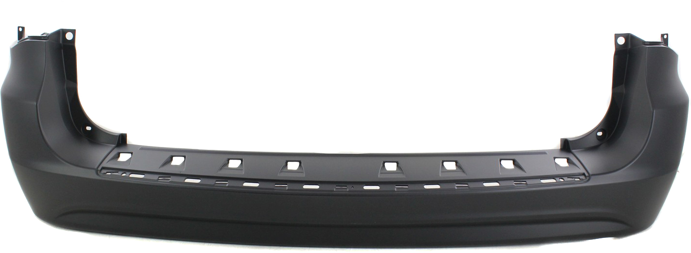 AM TOWN AND COUNTRY 11-16 REAR BUMPER COVER Primed w o Blind Spot Sensor SKU REPC760192P Partslink CH1100968 OEM 68125726AA