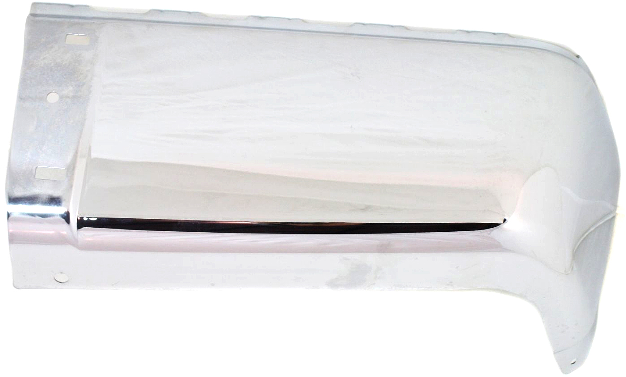 AM SILVERADO SIERRA 1500-07-13-2500 HD 3500 HD 07-14 REAR BUMPER END RH Chrome w o Rear Object Sensor Holes Excludes 2007 Classic SKU REPC761103 Partslink GM1105149 OEM 15284308