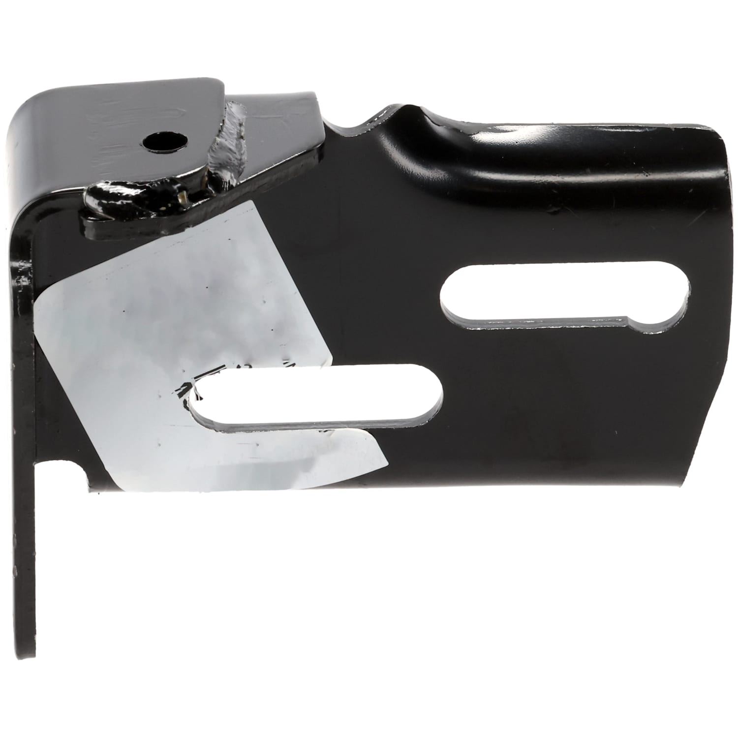AM S10 PICKUP 94-97 REAR BUMPER BRACKET LH Fleetside Inner SKU REPC762706 Partslink GM1166113 OEM 15685207