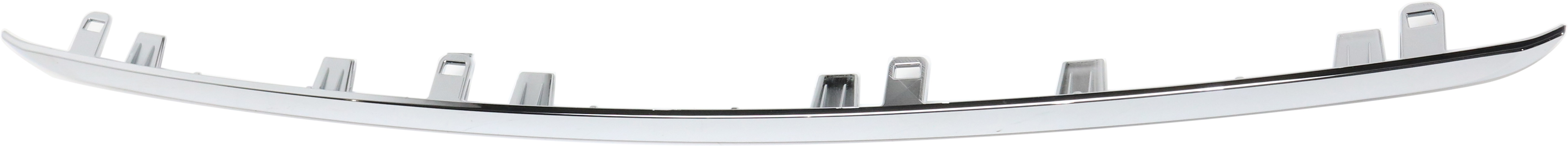 AM EQUINOX 16-17 REAR BUMPER MOLDING Lower Cover Chrome LTZ 17-17 LT Premier Models SKU REPC763524 Partslink GM1144116 OEM 23477051
