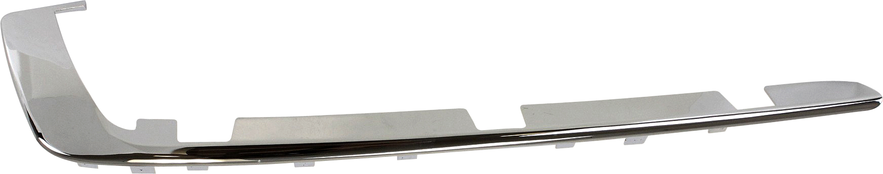 AM DTS 06-11 REAR BUMPER MOLDING RH Chrome SKU REPC763713 Partslink GM1147106 OEM 25767176
