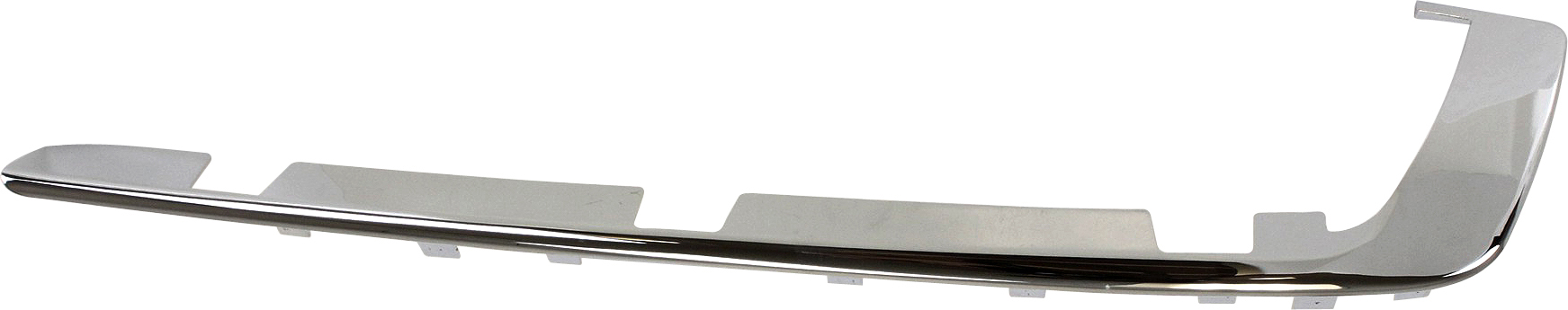 AM DTS 06-11 REAR BUMPER MOLDING LH Chrome SKU REPC763714 Partslink GM1146106 OEM 25767175