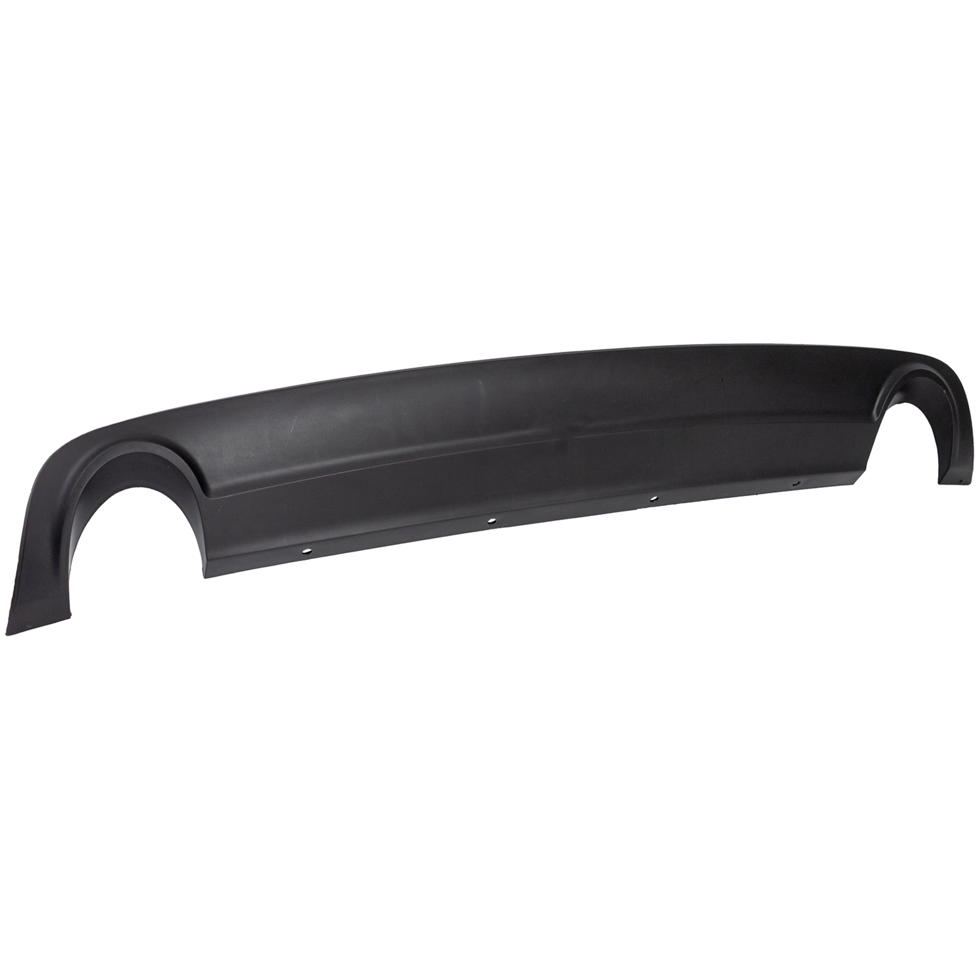 AM MALIBU 08-12 REAR LOWER VALANCE Bumper Cover Extension Textured w Dual Exhaust Holes 3.6L Eng. SKU REPC764301 Partslink GM1195111 OEM 15831263