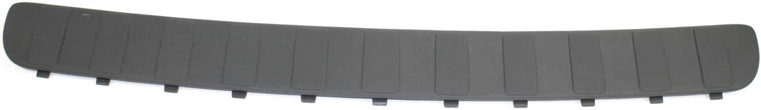 AM TRAILBLAZER 06-09 REAR BUMPER STEP PAD Textured Gray LT Model SKU REPC764902 Partslink GM1191116 OEM 15135770