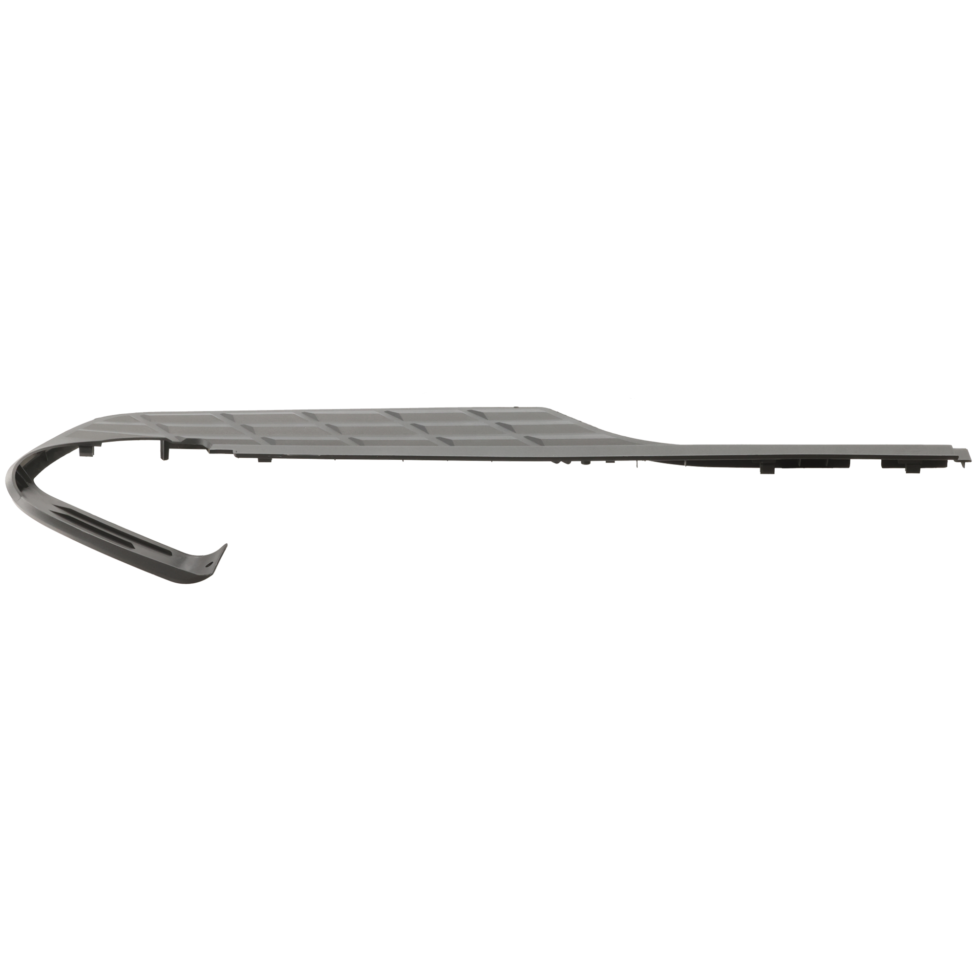 AM SILVERADO 1500-07-13 REAR BUMPER STEP PAD RH Outer Black Excludes 2007 Classic SKU REPC764903 Partslink GM1191125 OEM 15284314