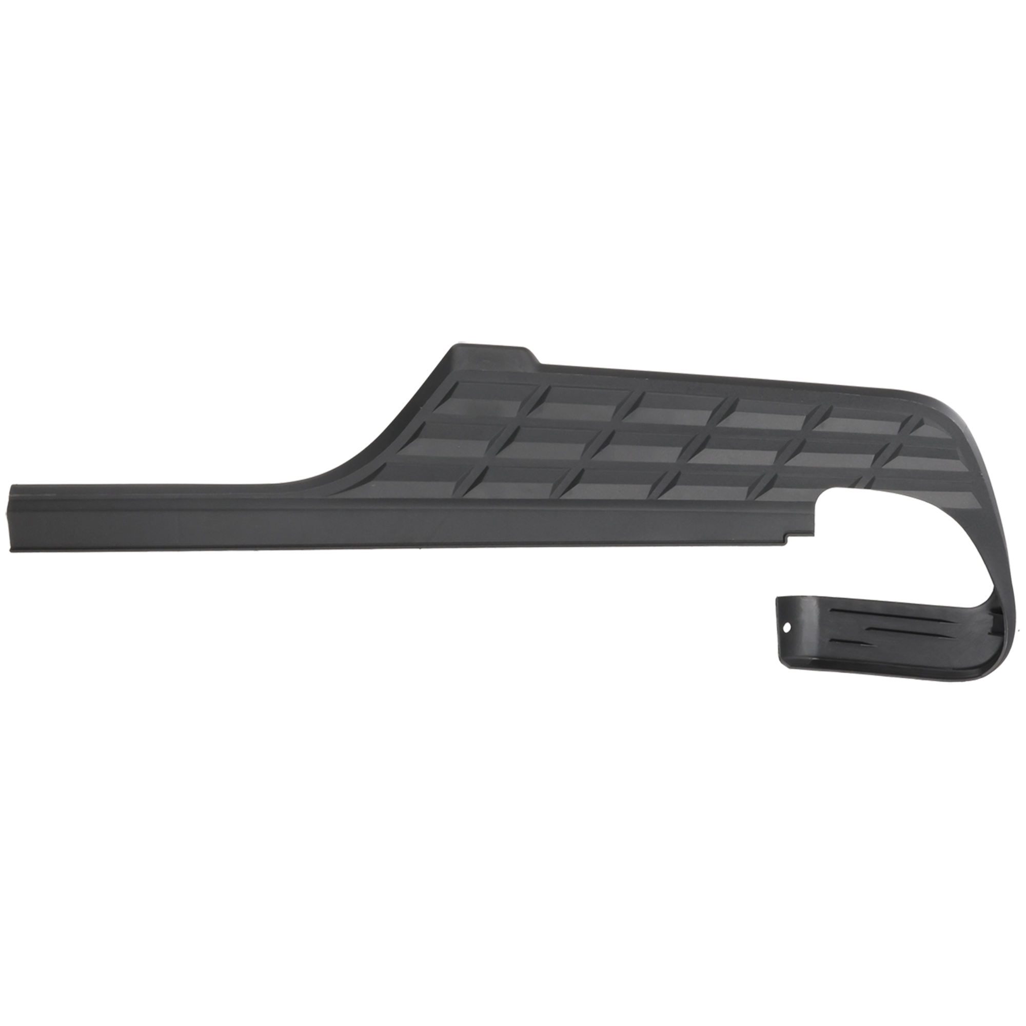 AM SILVERADO 1500-07-13 REAR BUMPER STEP PAD LH Outer Black Excludes 2007 Classic SKU REPC764904 Partslink GM1191124 OEM 15284313