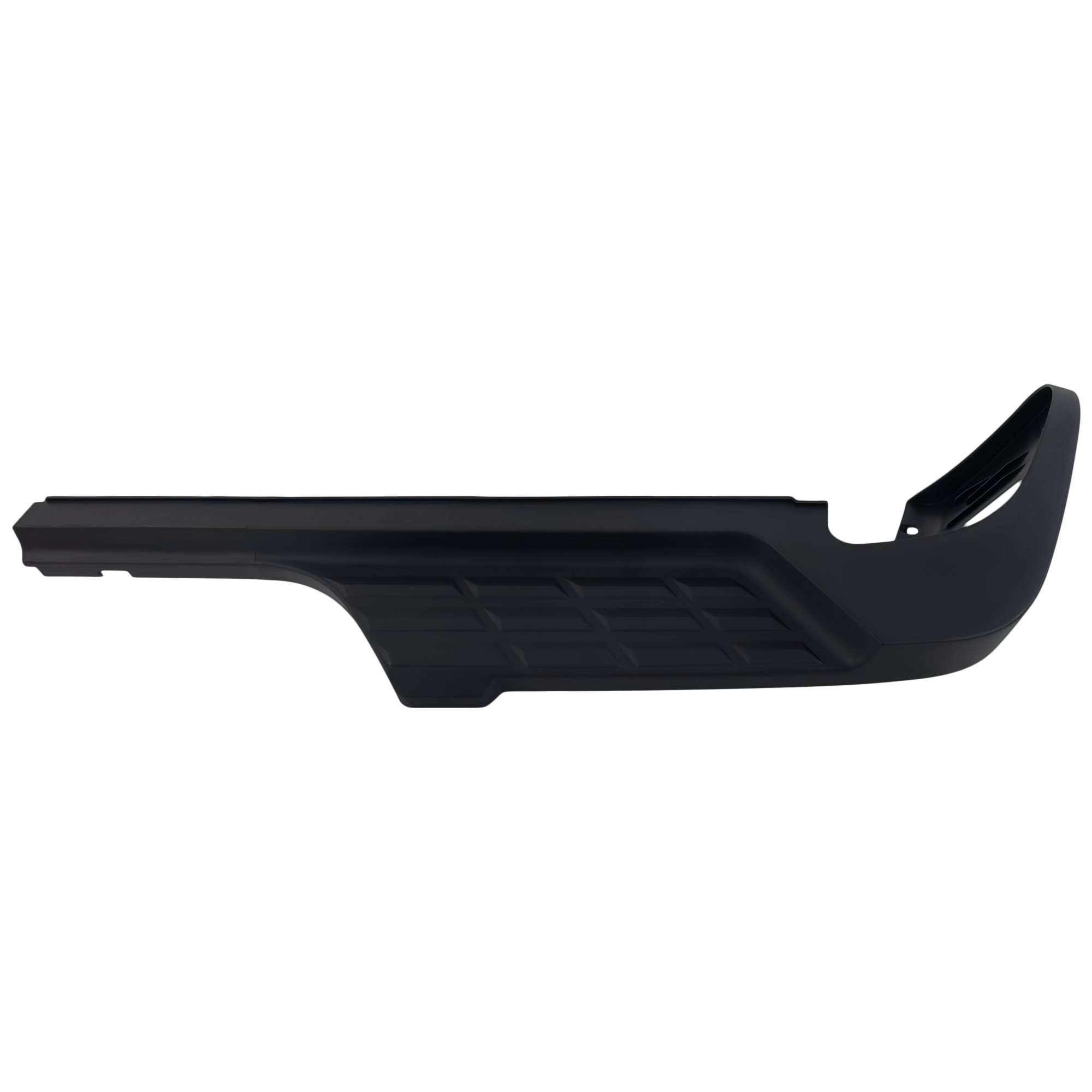 AM SILVERADO SIERRA 2500 HD 3500 HD 07-14 REAR BUMPER STEP PAD RH Outer Black Single Rear Wheels Excludes 2007 Classic SKU REPC764907 Partslink GM1191127 OEM 22792259