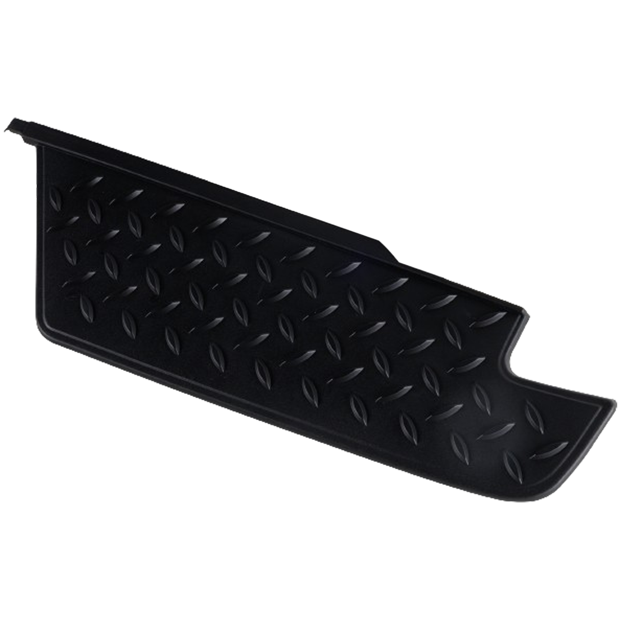 AM COLORADO CANYON 04-12 REAR BUMPER STEP PAD RH Outer w o Extreme Model Black SKU REPC764923 Partslink GM1197102 OEM 10372928