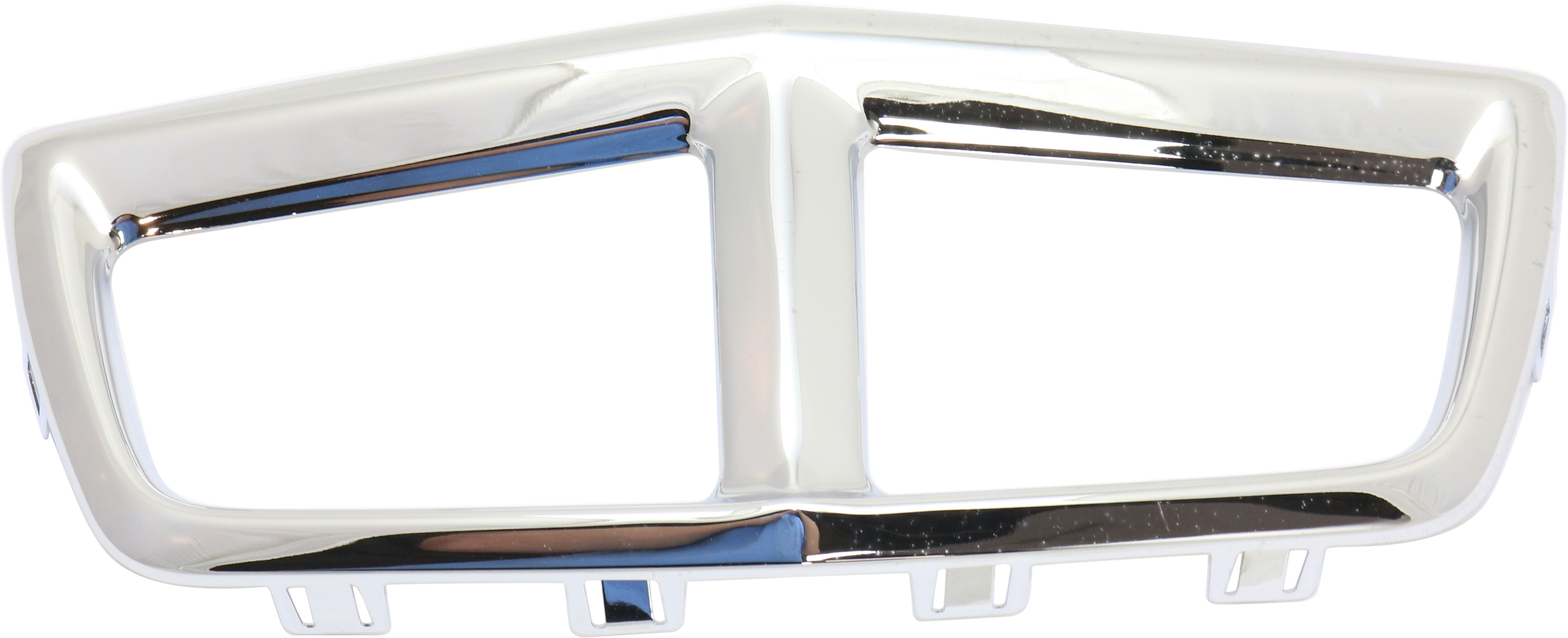 AM CTS 11-15 REAR BUMPER MOLDING Tailpipe Bezel Stainless Exc. V Model Coupe Model SKU REPC767003 Partslink GM1137103 OEM 25794874