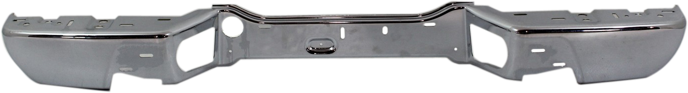 AM COLORADOC CANYON 05-08 STEP BUMPER FACE BAR ONLY w o Pad w Pad Provision w o Mounting Bracket Chrome All Cab Types w Xtreme Edition Pkg SKU REPC823719 Partslink GM1102554 OEM 19256706