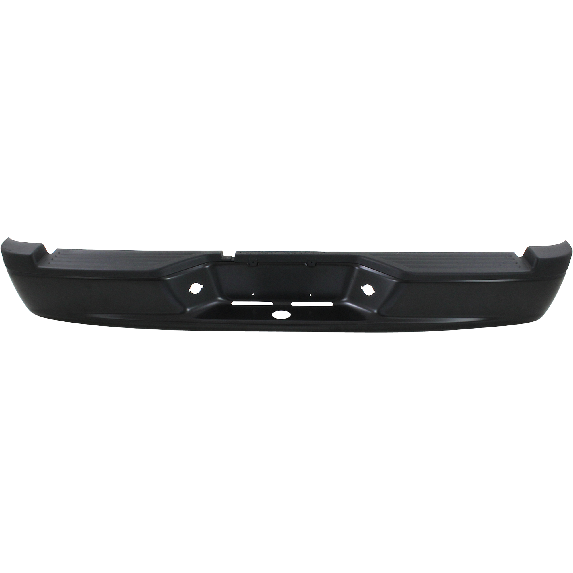 AM DAKOTA 05-11 STEP BUMPER FACE BAR AND PAD w Pad Provision w o Mounting Bracket Painted Black All Cab Types SKU REPC825604 Partslink CH1103114 OEM 55077652AB PFM
