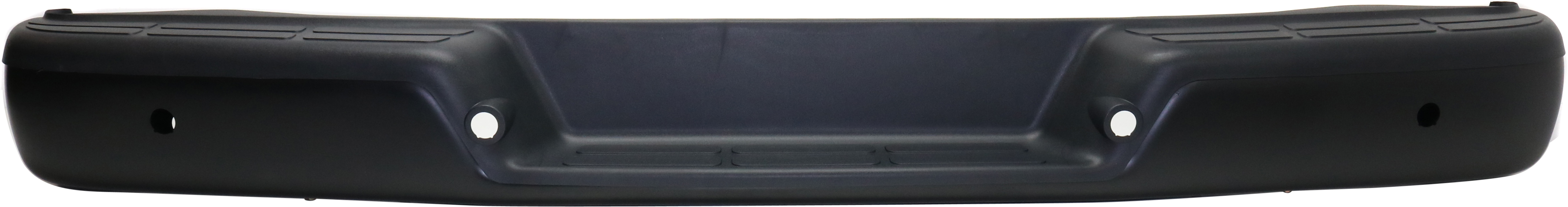 AM EXPRESS SAVANA 13-17 STEP BUMPER FACE BAR AND PAD w Pad Provision w o Mounting Bracket Painted w OS Holes w Plate Stud w o Harness and Sensors SKU REPC825616 Partslink GM1103173 OEM 22783433 PFM