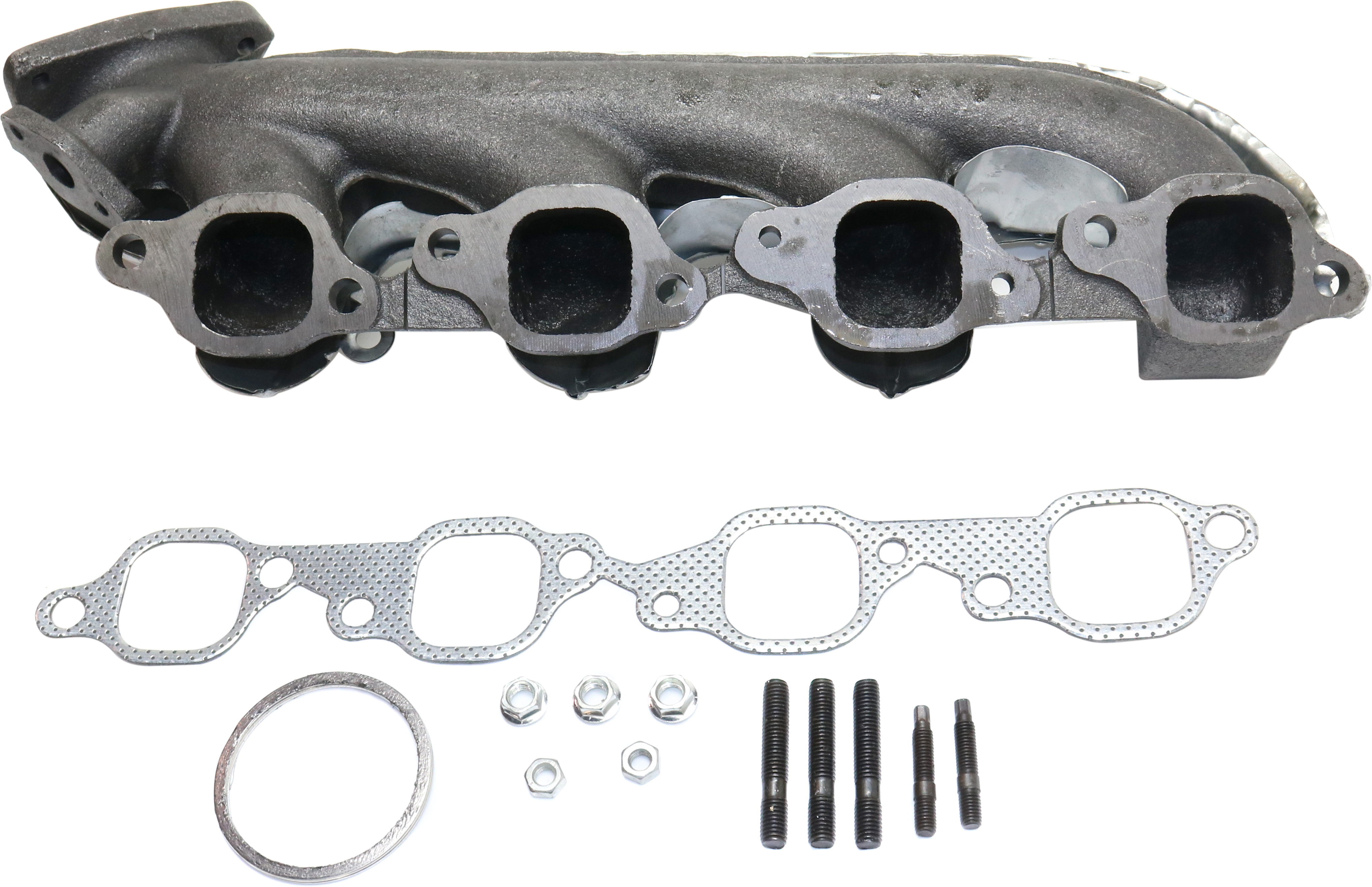 AM SILVERADO 3500 SILVERADO 2500 HD 01-07 EXHAUST MANIFOLD RH w Heat Shield 8 Cyl 8.1L Eng. SKU REPC960708 OEM 101376-663223-12557286-1258030