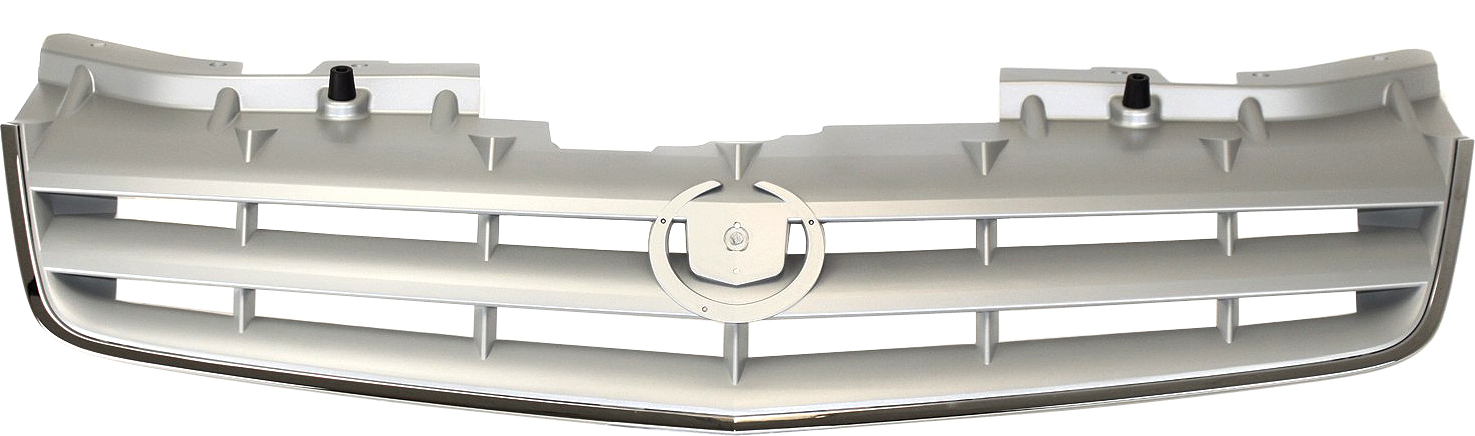 AM STS 05-07 GRILLEPainted Gray Shell and Insertw o Adaptive Cruise Control and Platinum Edition Edition SKU REPCD070101 Partslink GM1200643 OEM 25712895