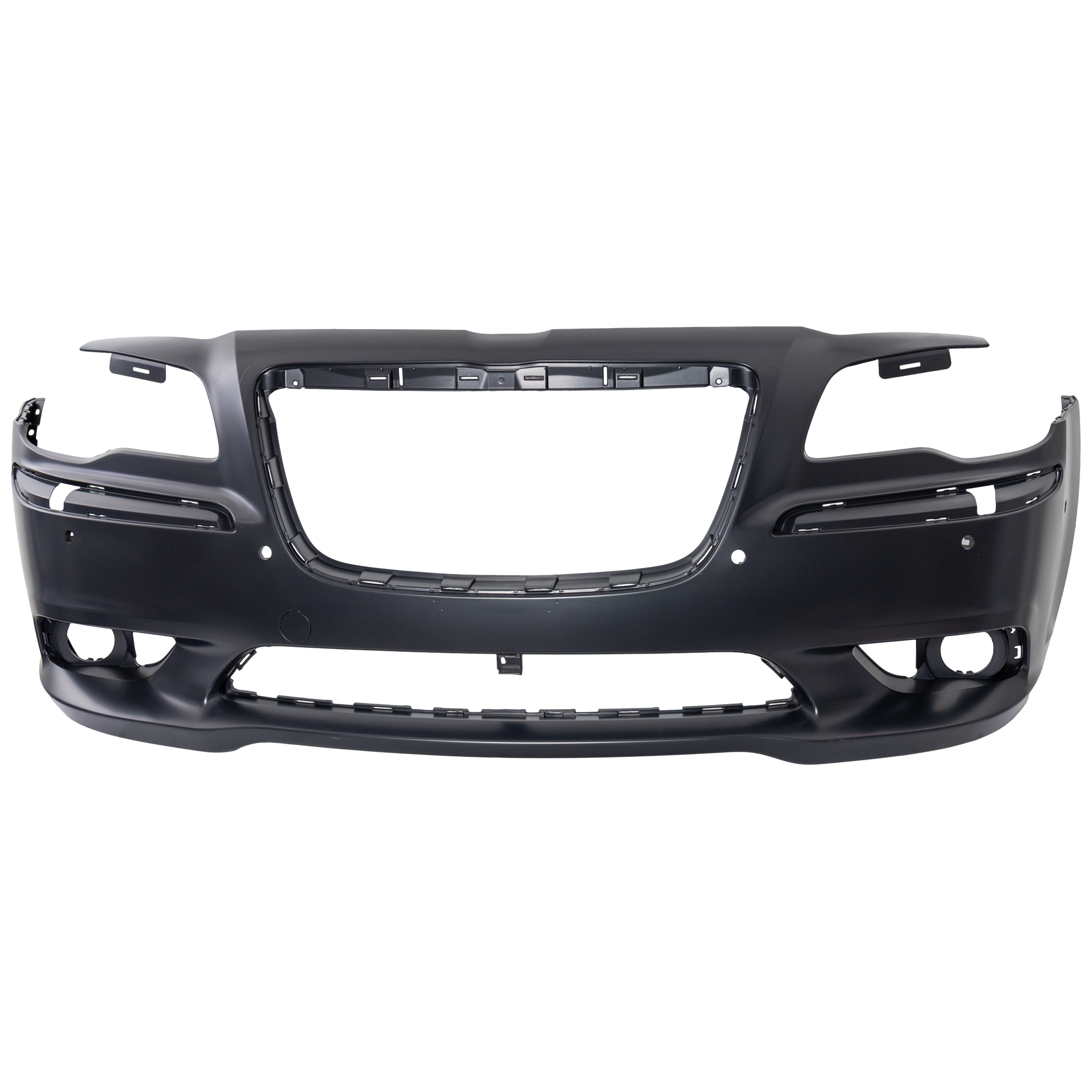 AM CHRYSLER 300-12-14 FRONT BUMPER COVER Primed w Parking Aid Sensor Holes SKU REPCH010301P Partslink CH1000A03 OEM 68071976AB