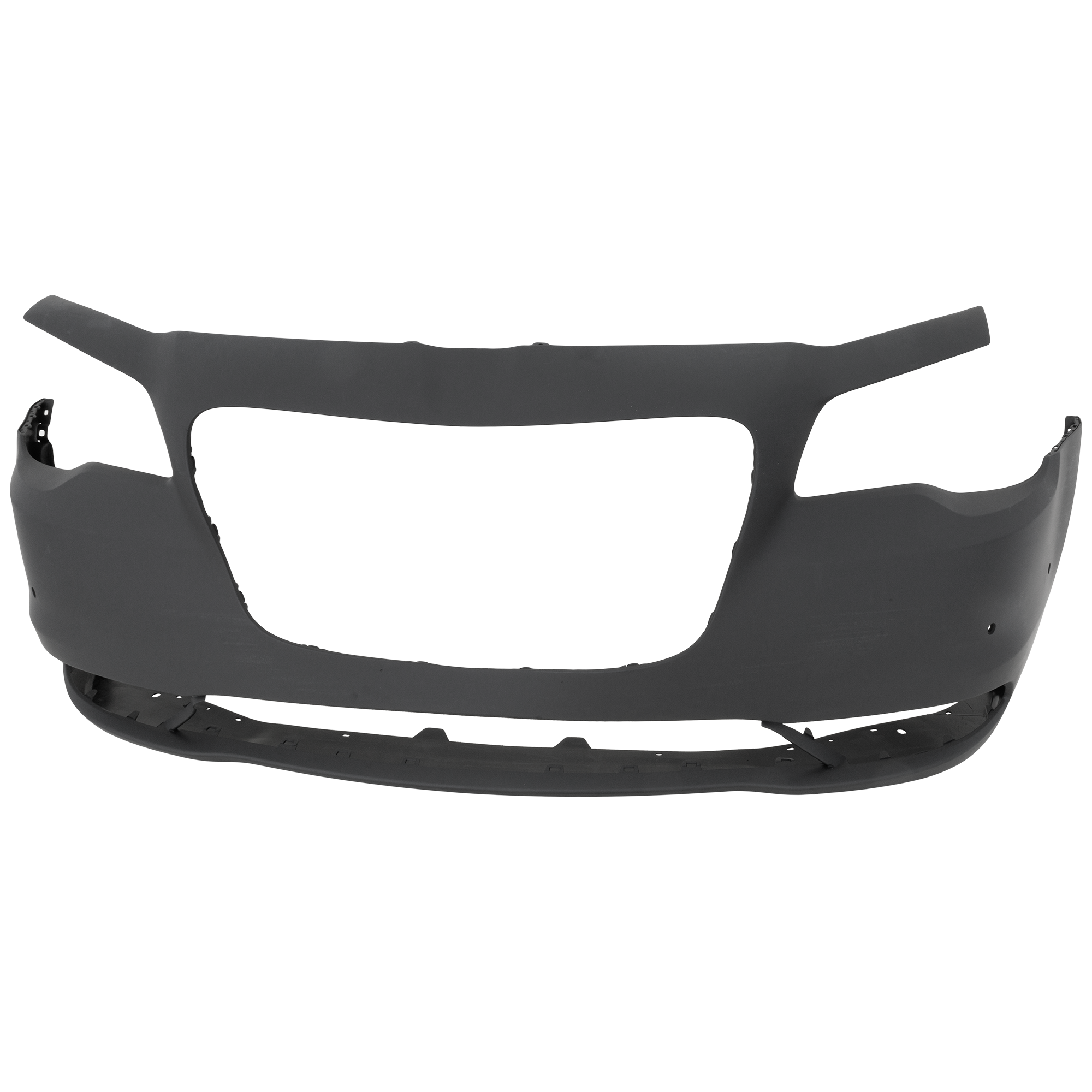 AM CHRYSLER 300-15-23 FRONT BUMPER COVER Primed w Parking Aid Sensor Holes 17-22 Type 2 CAPA SKU REPCH010304PQ Partslink CH1000A22C OEM 5PN42TZZAE
