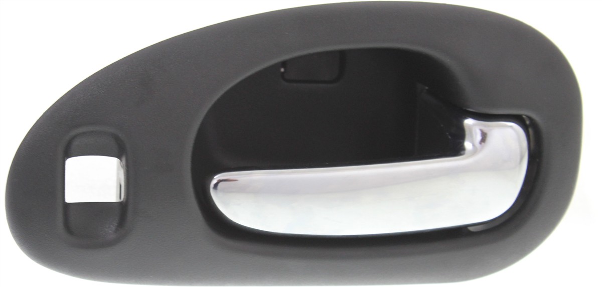 AM CONCORDE 98-04 FRONT INTERIOR DOOR HANDLE RH Chrome Black w 4 Nuts Sedan SKU REPCH462118 OEM 5102847AA